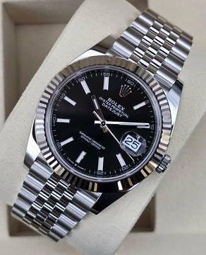  Rolex Datejust 41 41mm 126334 Black dial Jubilee Unworn/New Condition Full Set 12-2025 