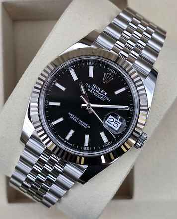 Rolex Datejust 41 41mm 126334 Black dial Jubilee Unworn/New Condition Full Set 12-2025 