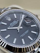 Thumbnail von Rolex Datejust 41 41mm 126334 Black dial Jubilee Unworn/New Condition Full Set 12-2025