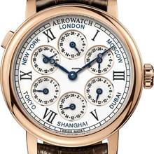 Thumbnail von Aerowatch Renaissance 7 Time Zones Gold PVD