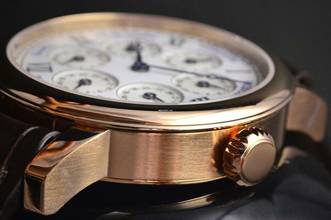 Thumbnail von Aerowatch Renaissance 7 Time Zones Gold PVD