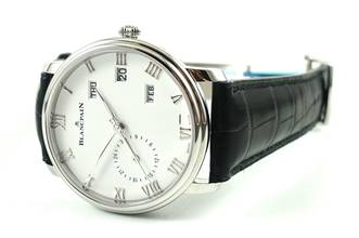 Thumbnail von Blancpain Villeret Quantième Annuel Gmt Full Set / Unworn