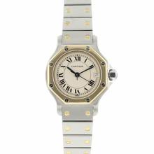 Thumbnail von Cartier Santos Octagon PM Steel Gold