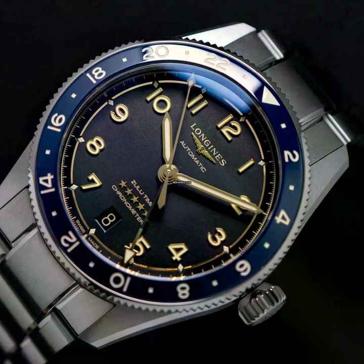  Longines Spirit ZULU TIME NEW FULL SET 