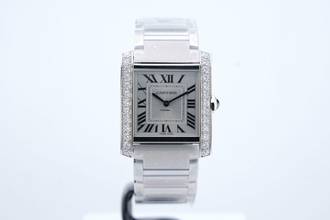 Thumbnail von Cartier Tank Française Medium UNWORN Box And Papers W4TA0021 2023