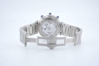 Thumbnail von Cartier Pasha Chronograph Steel - With Box And Papers - WSPA0018 2024