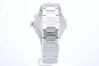 Thumbnail von Lucky Harvey Hammer Patern Chiming - Cadran Violet - Sonnerie à l'Heure - Neuf - Boîte + papiers Sonnerie 2025