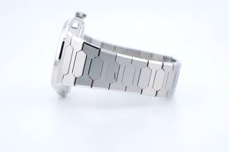 Thumbnail von Lucky Harvey Hammer Patern Chiming - Cadran Violet - Sonnerie à l'Heure - Neuf - Boîte + papiers Sonnerie 2025