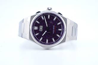 Thumbnail von Lucky Harvey Hammer Patern Chiming - Cadran Violet - Sonnerie à l'Heure - Neuf - Boîte + papiers Sonnerie 2025