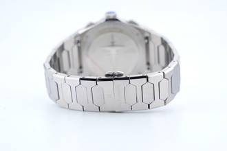 Thumbnail von Lucky Harvey Hammer Patern Chiming - Cadran Violet - Sonnerie à l'Heure - Neuf - Boîte + papiers Sonnerie 2025