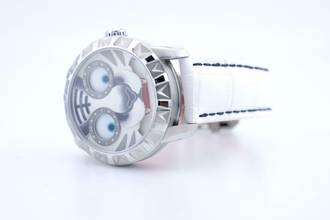 Thumbnail von Lucky Harvey White Tiger Moving Eyes - Lumed Dial - Unworn - Box+Papers - Limited To 2022 Pcs Tiger 2025