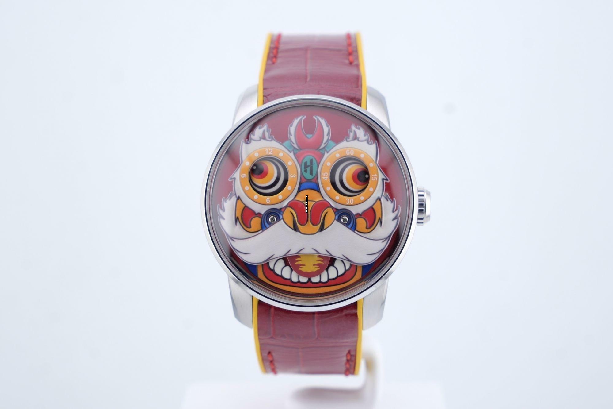  Lucky Harvey Red Lion Dance Moving Eye - Unworn - Box+Papers Red Lion 2025 