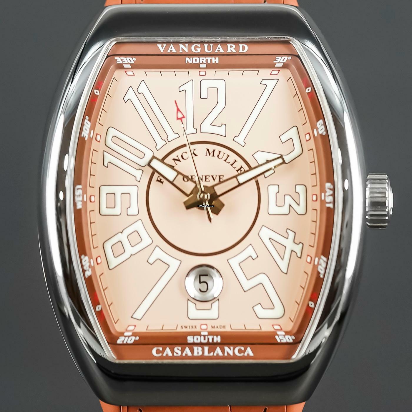  Franck Muller Vanguard Casablanca 2025 Creme Dial 