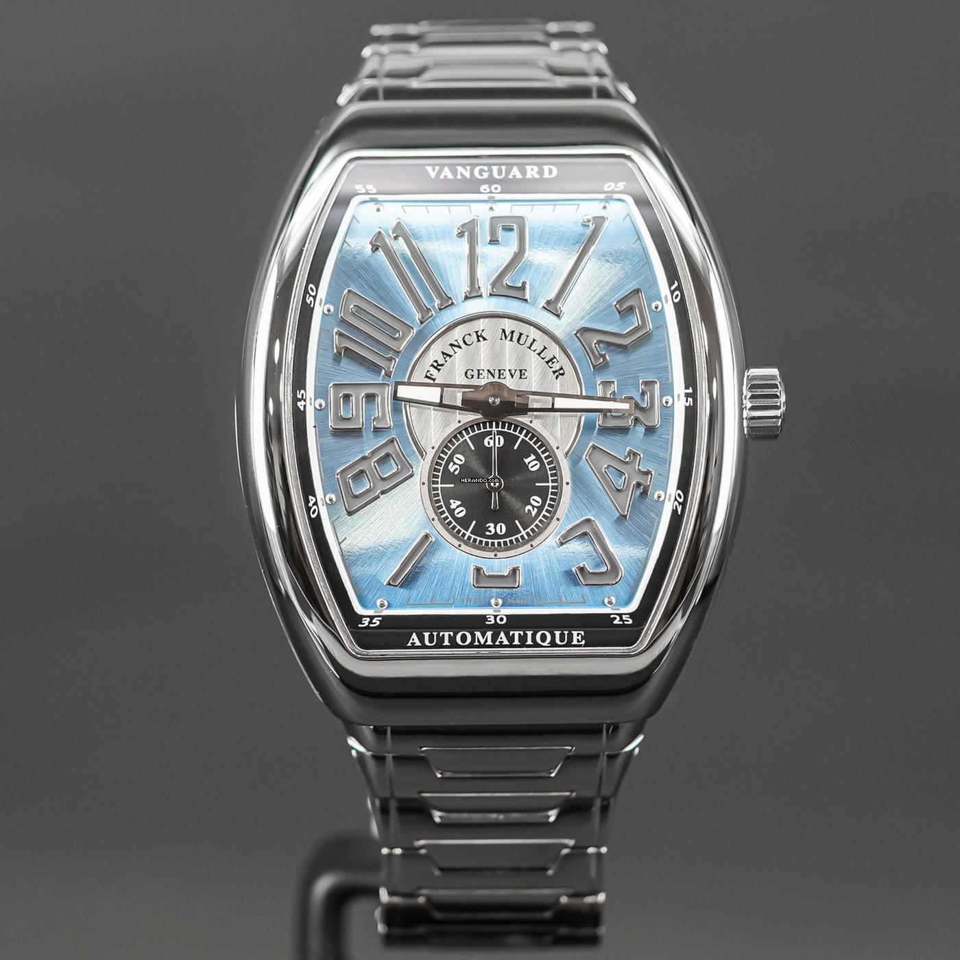 Thumbnail von Franck Muller Vanguard Slim 2025 Slim Skyblue Dial