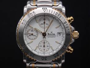 Thumbnail von Bulova Chronograph Bicolor Automatic Chonograph Automatic Fullset </h1>
