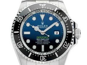 Thumbnail von Rolex Sea-Dweller Deepsea Blue James Cameron Ref.136660 2022 Full Set Ungetragen