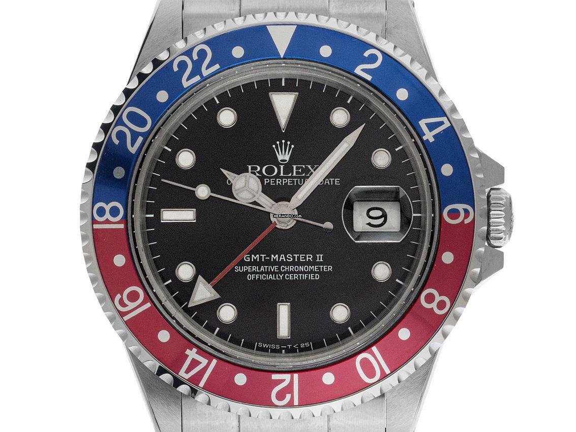 Rolex GMT-Master II Ref.16710 1998 Full Set sehr gut Vintage </h1>