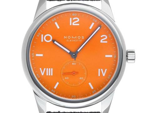  NOMOS Club Campus Glashütte Club Campus Future Orange Ref.729 2025 Full Set Neu 
