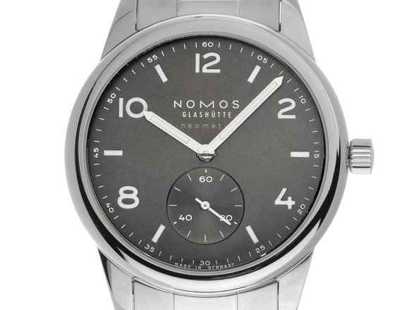  NOMOS Club Neomatik Glashütte Club Sport Neomatik Smoke Ref.764 2025 Full Set Neu 
