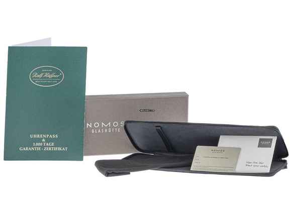  NOMOS Orion Neomatik Glashütte Orion Neomatik New Black Ref.396 2025 Full Set Neu  