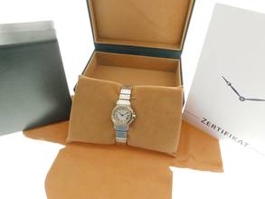 Thumbnail von Cartier Santos Octagon Automatik Damenuhr Stahl Gold Rarität aus den 80 er Jahren </h1>