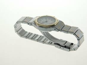 Thumbnail von Cartier Santos Octagon Automatik Damenuhr Stahl Gold Rarität aus den 80 er Jahren </h1>