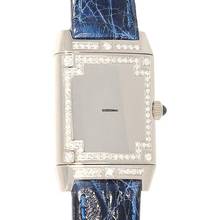 Thumbnail von Jaeger-LeCoultre Reverso Lady Damenarmbanduhr Reverso Joaillerie mit Diamanten und Brillanten Quarz aus 750 Weissgold / Stahl Fullset