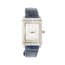 Thumbnail von Jaeger-LeCoultre Reverso Lady Damenarmbanduhr Reverso Joaillerie mit Diamanten und Brillanten Quarz aus 750 Weissgold / Stahl Fullset