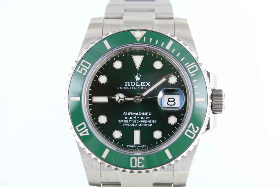  Rolex Submariner Date HULK//REF.116610LV//UNWORN//FULL SET//2019//#730 