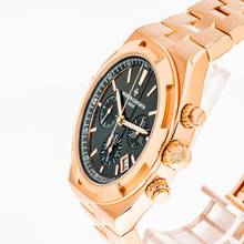 Thumbnail von Vacheron Constantin Overseas Chronograph 42.5mm Chronograph Green Rosegold 5520V/210R-B966 NEW 2025 Full Set Unworn