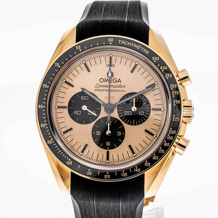  Omega Speedmaster 42 Yellow Gold – 310.62.42.50.99.001 – like NEW – 2024 Full Set 