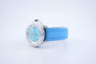 Thumbnail von Breitling Superocean 36 Turquoise Dial - Ceramic Bezel - Box+Papers A17377 2023