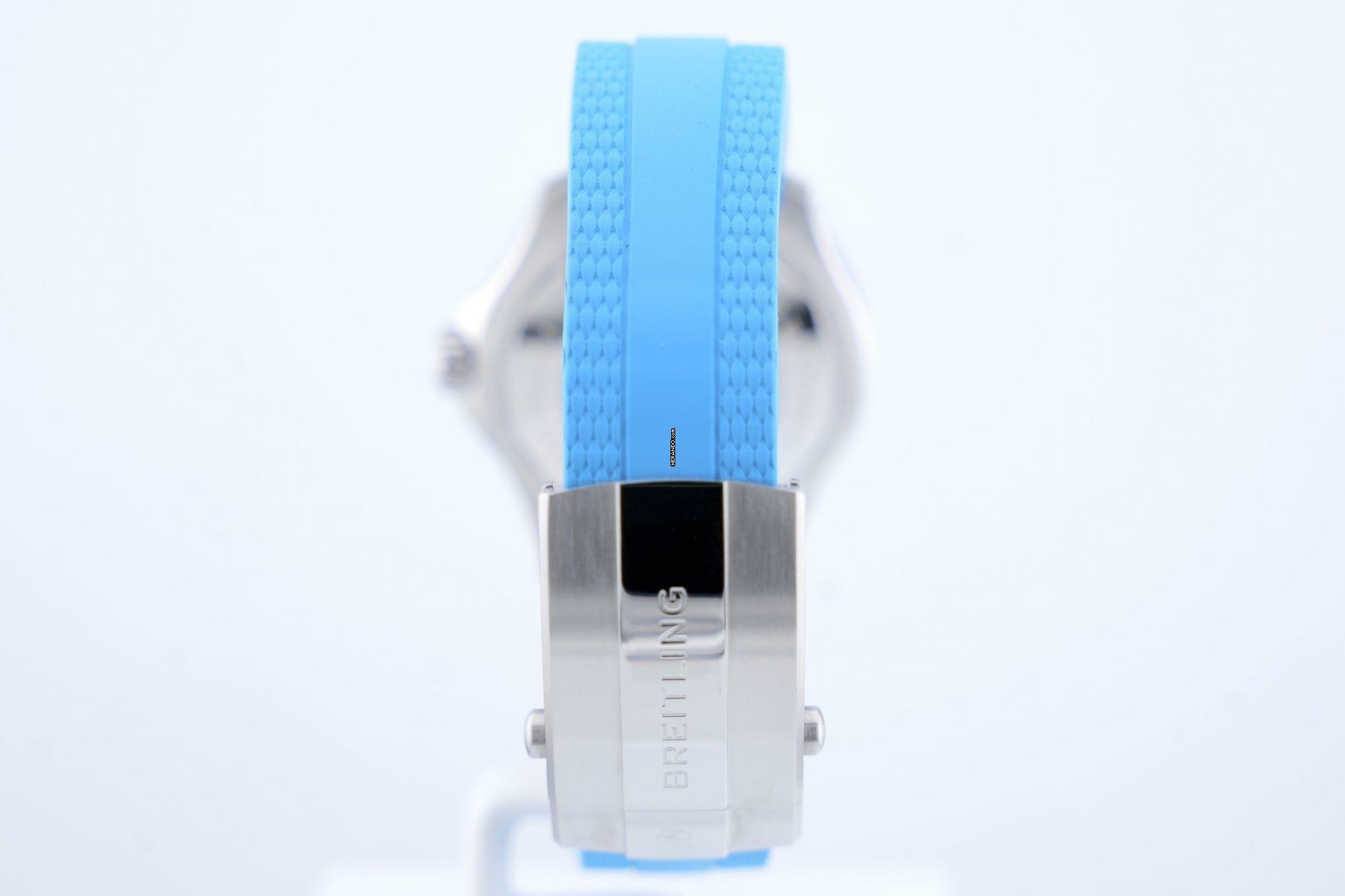 Thumbnail von Breitling Superocean 36 Turquoise Dial - Ceramic Bezel - Box+Papers A17377 2023