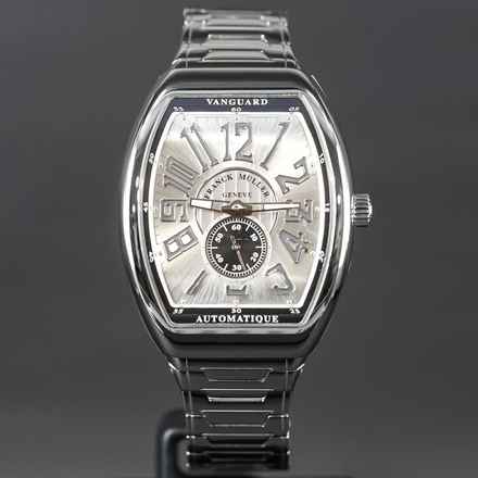  Franck Muller Vanguard Slim 2025 Slim Silver Dial 
