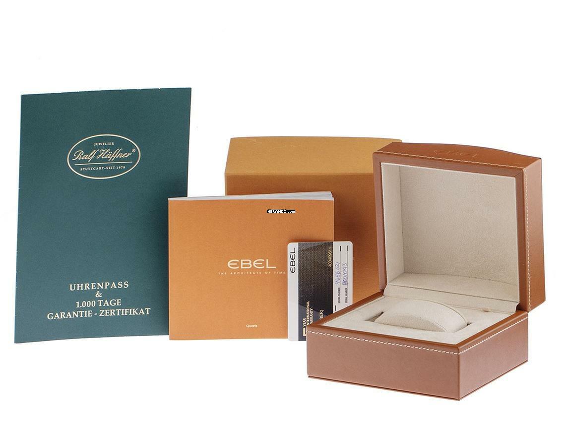  Ebel Beluga Ref.9656G21 2009 Full Set wie Neu Vintage  