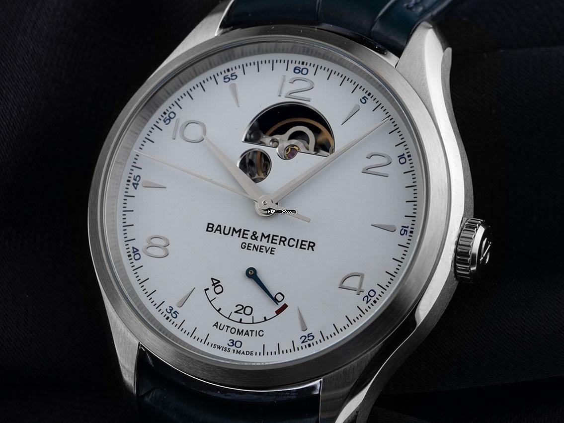  Baume & Mercier Clifton Open Heart Ref.M0A10448 2025 Full Set Ungetragen 