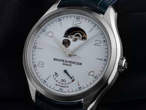 Thumbnail von Baume & Mercier Clifton Open Heart Ref.M0A10448 2025 Full Set Ungetragen