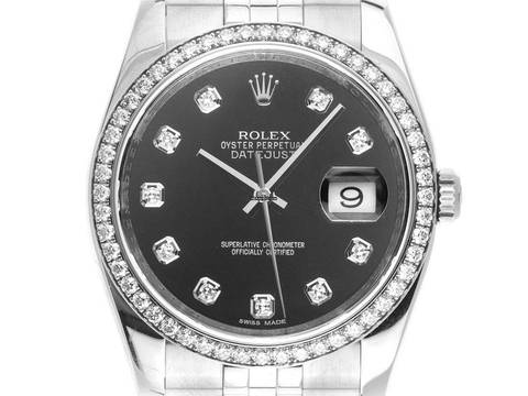  Rolex Datejust 36 Ref.116244 2010 Full Set wie Neu Vintage  