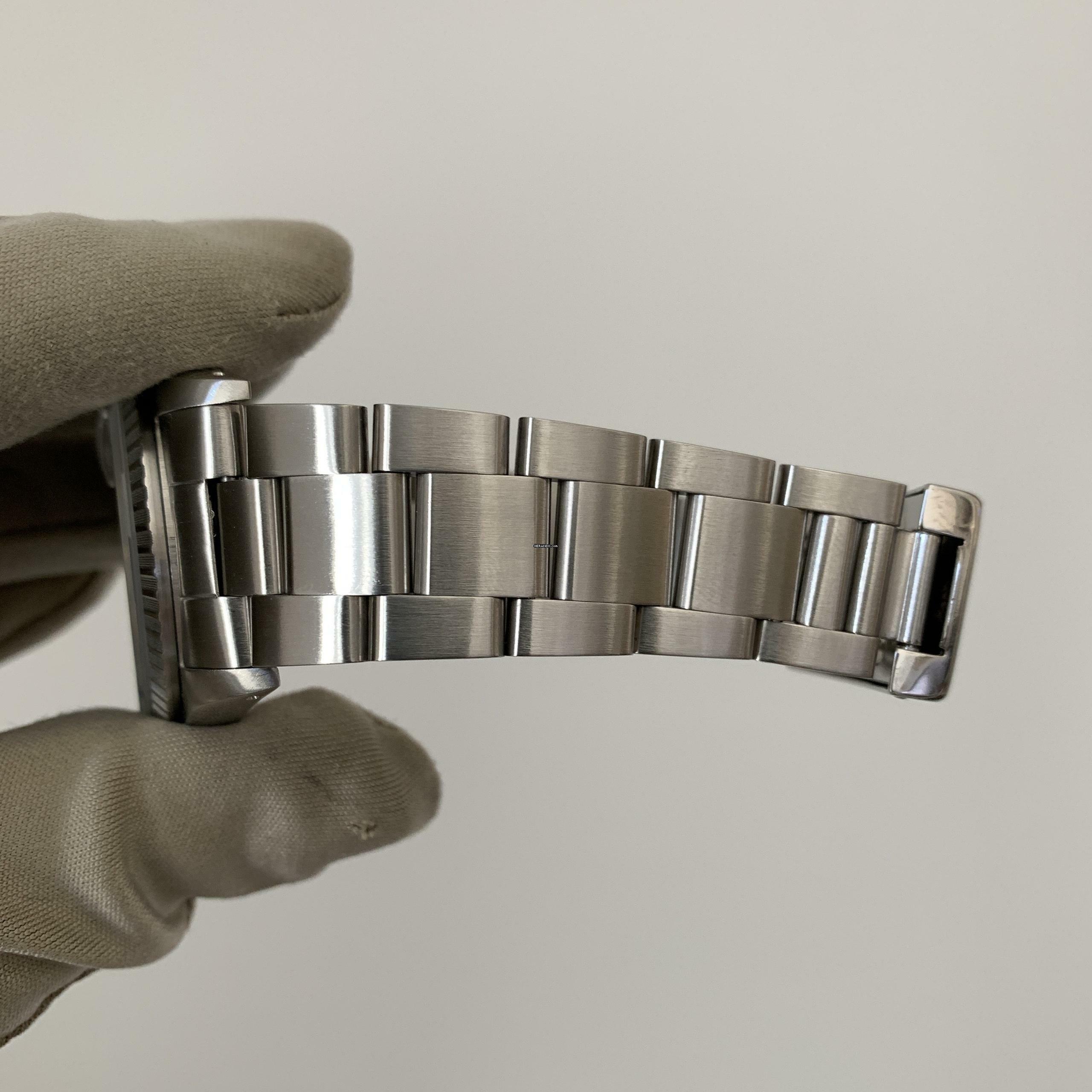 Thumbnail von Rolex Datejust 36 16220 white dial Full Set 1989 </h1>