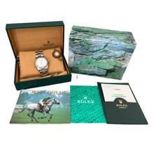 Thumbnail von Rolex Datejust 36 16220 white dial Full Set 1989 </h1>