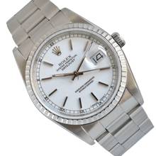 Thumbnail von Rolex Datejust 36 16220 white dial Full Set 1989 </h1>
