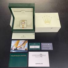 Thumbnail von Rolex Yacht-Master Yacht-Master Lady 18Kt Gelbgold - Ref. 69628 Onyx Makers Gesamtgewicht ca. 94g