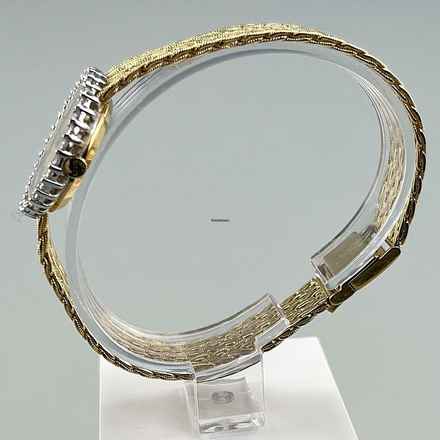  Chopard Damenarmbanduhr Damenuhr 18 K / 750 Gelbgold Diamantlünette Vintage Erstkauf 05/1974 Full Set 