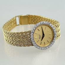 Thumbnail von Chopard Damenarmbanduhr Damenuhr 18 K / 750 Gelbgold Diamantlünette Vintage Erstkauf 05/1974 Full Set