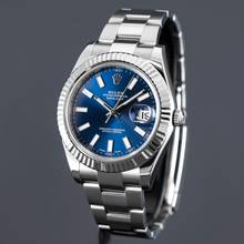 Thumbnail von Rolex Datejust 41 Blue Dial FULLSET