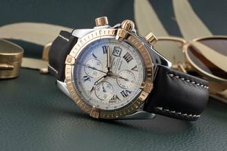 Thumbnail von Breitling Chronomat Evolution Chronograph Stahl / Gold Automatik Herrenuhr Ref. C13356