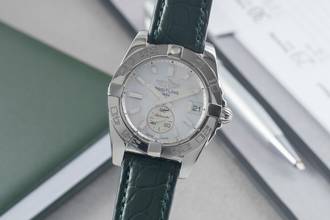 Thumbnail von Breitling Galactic 36 MOP Dial Edelstahl Automatik Damenuhr Ref. A37330