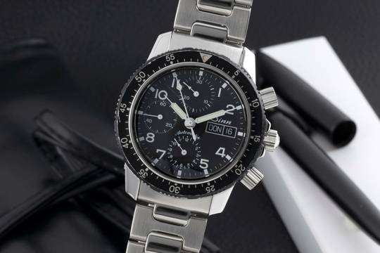  Sinn 103 Chronograph Stahl Automatik Herrenuhr Ref. 103 B SA AUT 