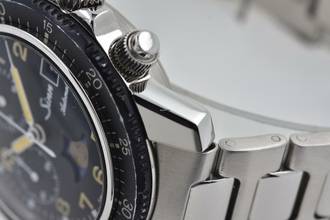 Thumbnail von Sinn 103 B SA Hd Fliegerchronograph Mondphase Mond Moonphase Tritium Vintage </h1>