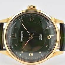 Thumbnail von Montblanc Heritage 18k Yellow Gold Green Dial 126464 </h1>